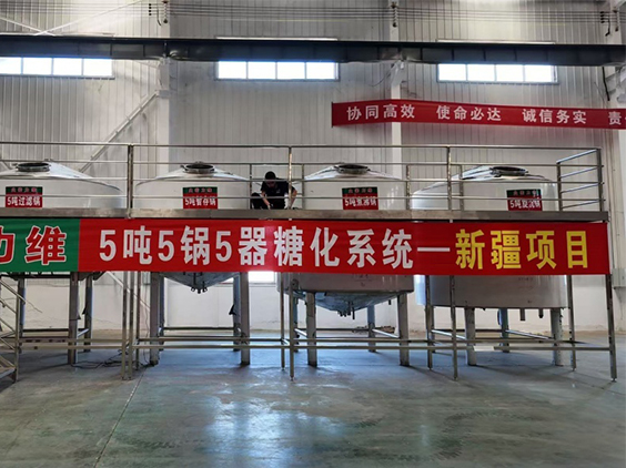托里精酿啤酒设备厂—5吨精酿啤酒设备—新疆项目